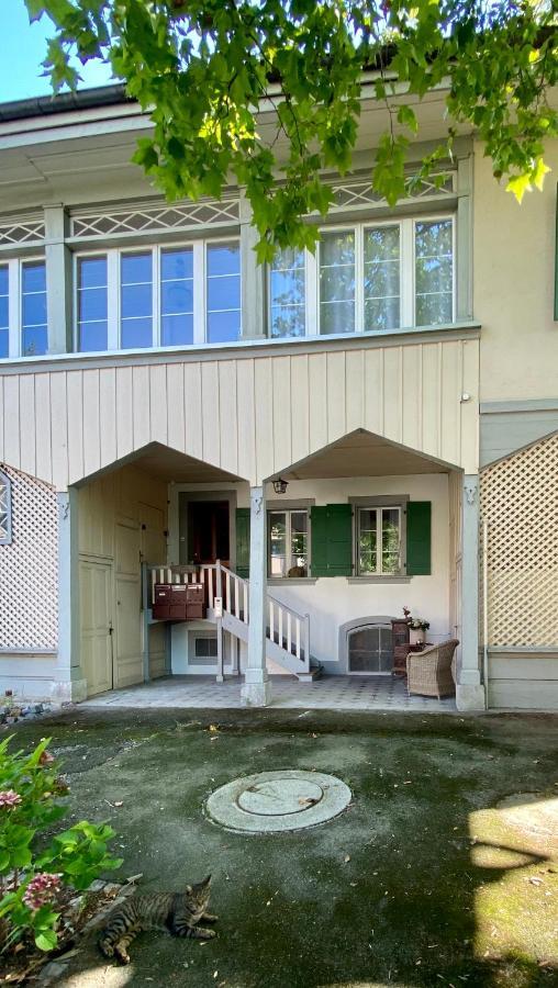 Beautiful Studio In A Villa From 18Th Century Thun Buitenkant foto